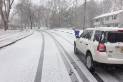 A snowy road in Brick's Herbertsville section in 2013. (Photo: Daniel Nee)