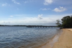 The Metedeconk River, at Windward Beach in Brick, N.J. (Photo: Daniel Nee)