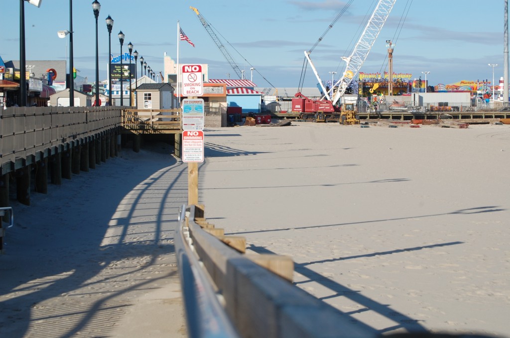 The Seaside Heights boardwalk. (Photo: Daniel Nee)