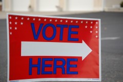 The Herbertsville Fire House polling place in Brick, N.J. (Photo: Daniel Nee)
