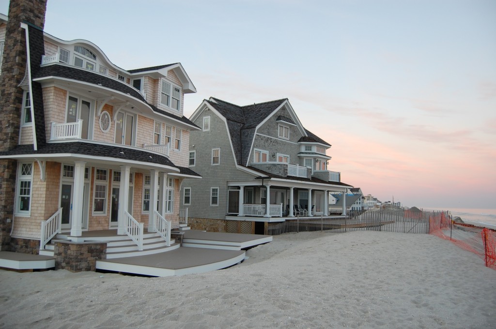 Homes along the oceanfront in Brick, N.J. (Photo: Daniel Nee)