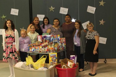 Food collected by the Miss Amazing Pageant, held in Brick. (File Photo)