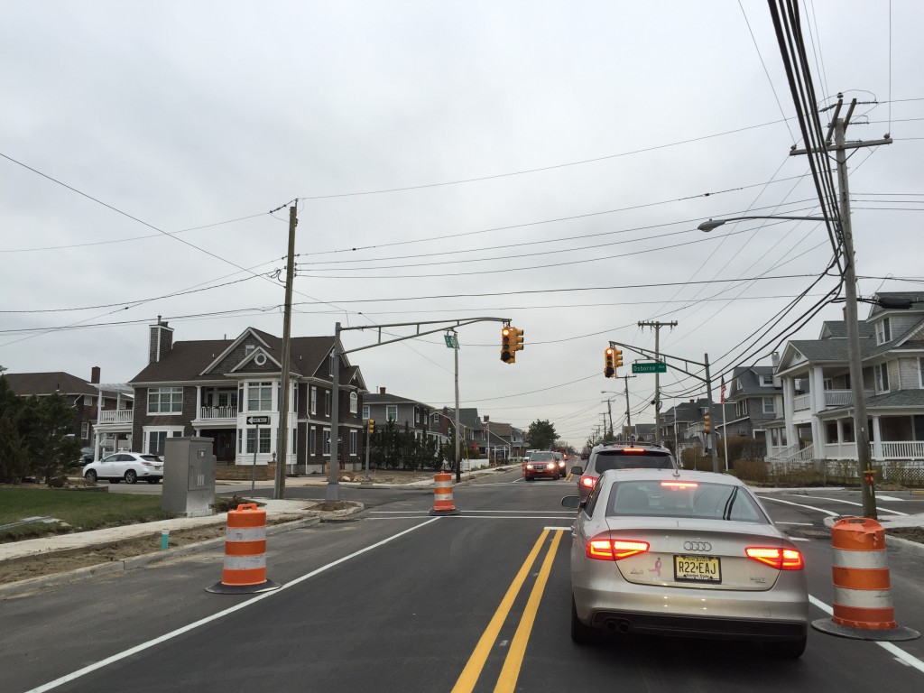Route 35 near the Bay Head-Point Beach border. (Photo: Daniel Nee)