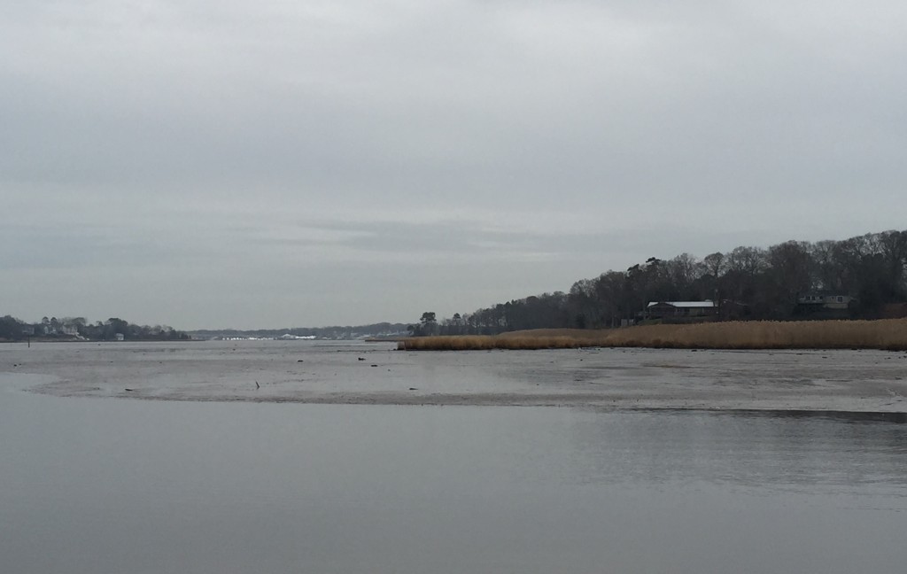 The Manasquan River, Dec. 22, 2014. (Photo: Daniel Nee)