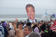 Participants in the 2015 Seaside Heights Polar Plunge, Feb. 21, 2015. (Photo: Daniel Nee)