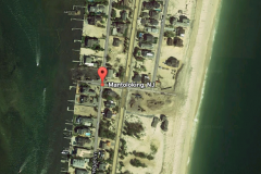 A detour in Mantoloking announced Feb. 2. (Credit: Google Maps)