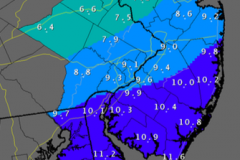Maximum likely snow forecast through Feb. 17, 2015. (Photo: NWS) Click to expand.