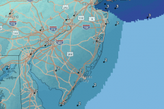 Snow total forecast, as of early Tuesday morning. (Credit: NWS)