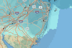 Forecast snow totals. (Credit: NWS)