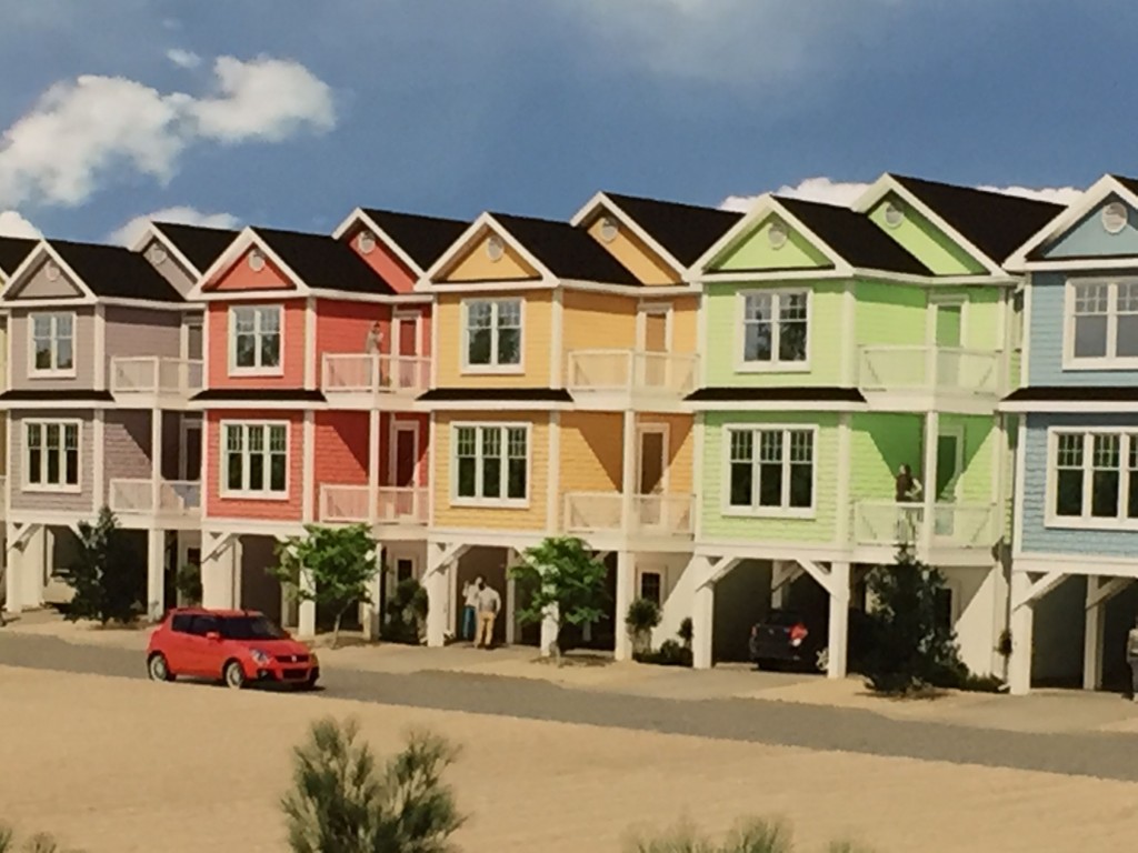Homes proposed for Brick's Camp Osborn neighborhood. (Photo: Daniel Nee)