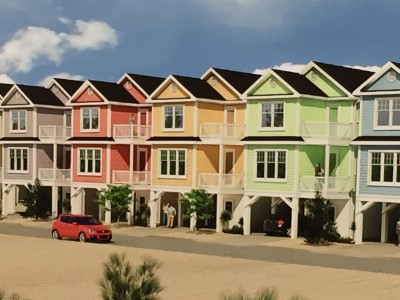 Homes proposed for Brick's Camp Osborn neighborhood. (Photo: Daniel Nee)
