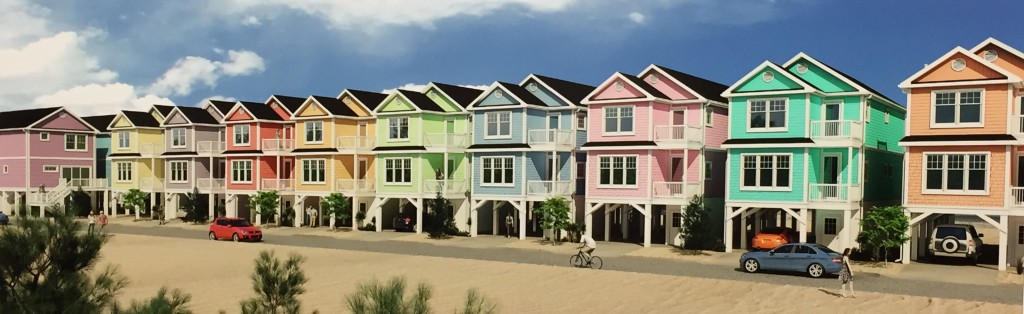 Homes proposed for a portion of the Camp Osborn neighborhood. (Photo: Daniel Nee)