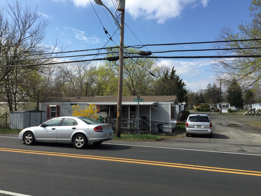 The Laurelton Mobile Home Park, off Route 88 in Brick. (Photo: Daniel Nee)