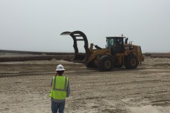 Beach replenishment commences in Ship Bottom, N.J., May 7, 2015. (Photo: Daniel Nee)