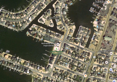 Normandy Beach (Credit: Google Maps)