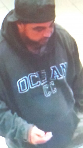 The suspect in the theft of a wallet from a car in Brick. (Photo: Brick PD)