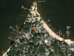 73 Tall Timber Drive, the site of a home facing demolition in Brick. (Credit: Google Maps)
