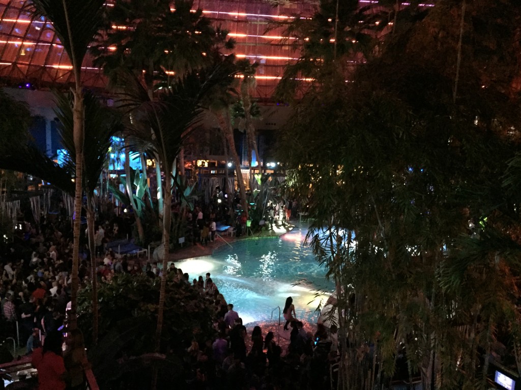 The Pool After Dark, Harrah's, Atlantic City (Photo: Daniel Nee)