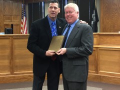 Mayor John Ducey and Councilman Bob Moore (Photo: Daniel Nee)