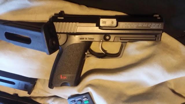The immitation firearm used by Julian Hoffman during a fatal shooting incident in Brick. (Photo: OCPO)