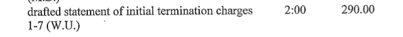 A portion of a legal bill showing potential action against suspended Superintendent Walter Uszenski. (Shorebeat)