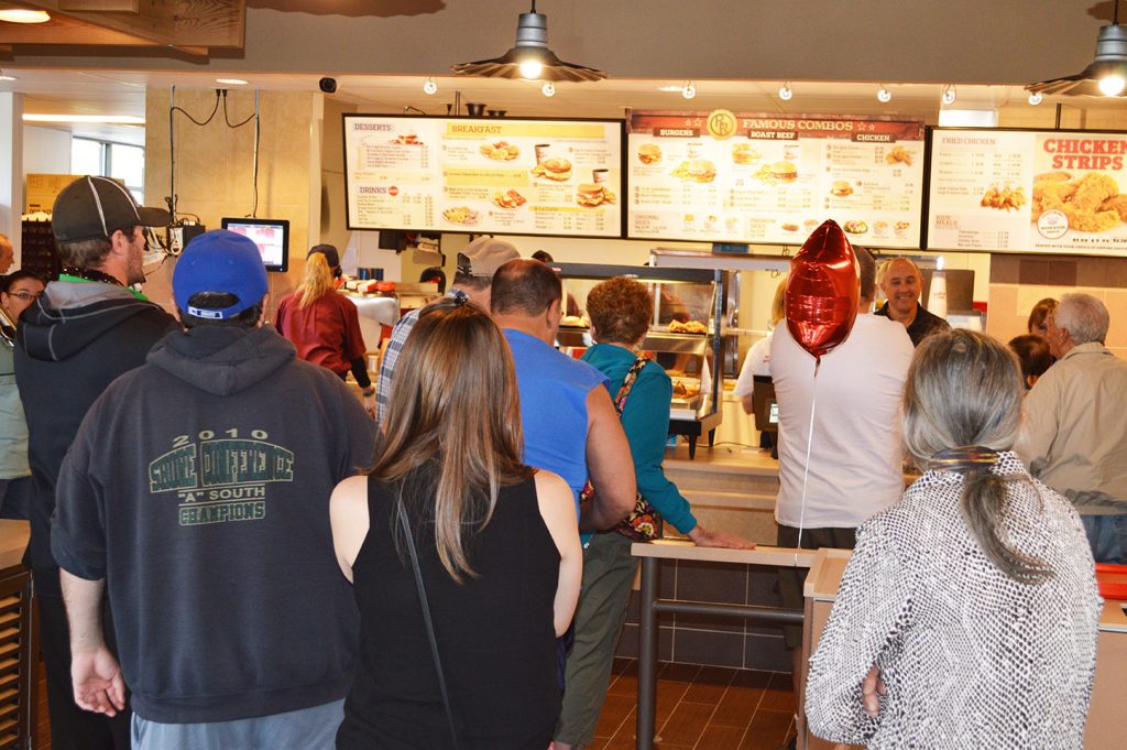 The grand opening of the new Roy Rogers restaurant, Brick, NJ, June 2, 2016. (Photo: Daniel Nee)