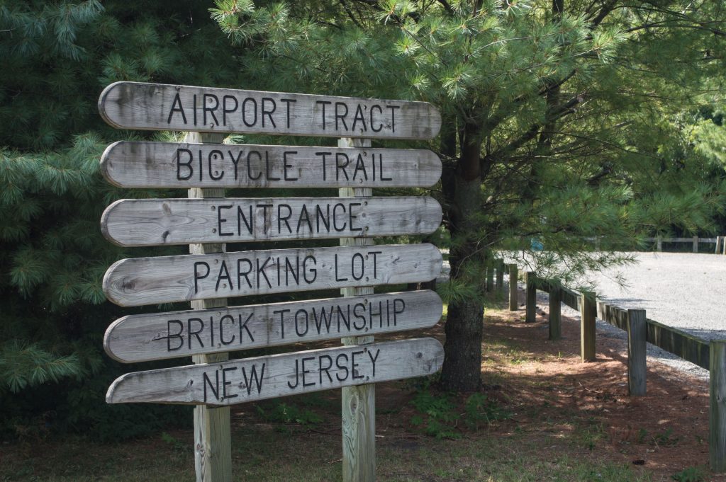 The Airport Tract bike and walking path in Brick. (Photo: Daniel Nee)