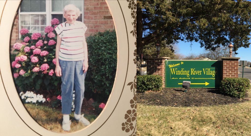 The grandmother of Brick Shorebeat Editor Daniel Nee, pictured a few weeks before she died in 1999, at Winding River Village, Brick, N.J. (Family Photo)