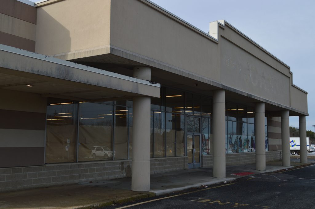 The future site of At Home Recreation in Brick. (Photo: Daniel Nee)