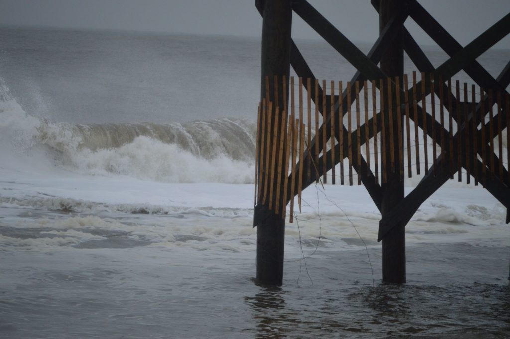 Martell's Tiki Bar following the Jan. 23, 2017 nor'easter. (Photo: Daniel Nee)