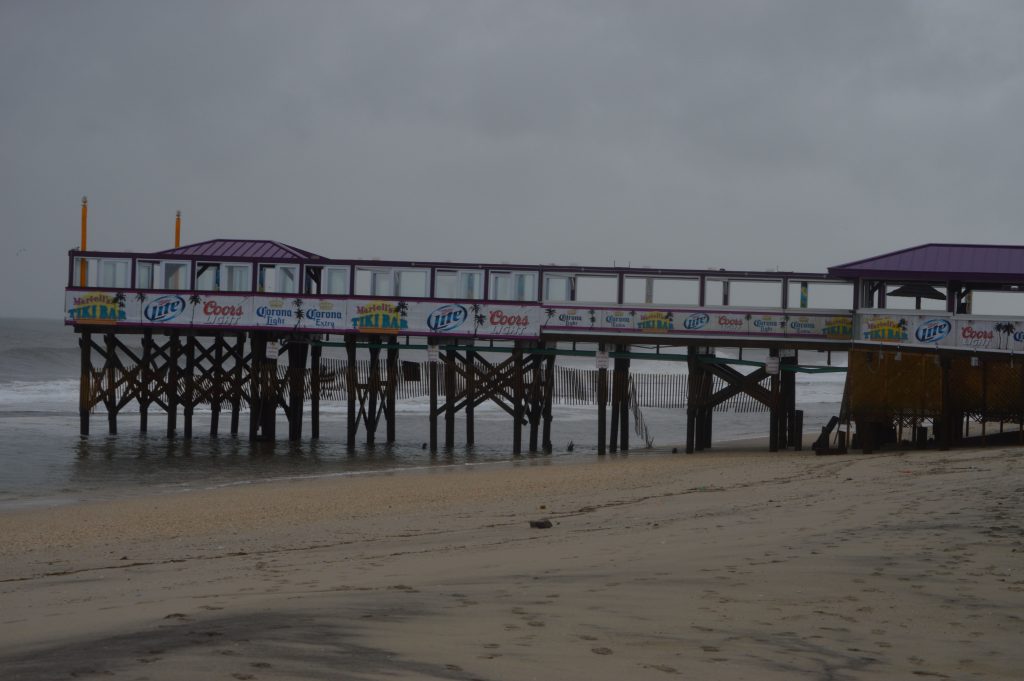 Martell's Tiki Bar following the Jan. 23, 2017 nor'easter. (Photo: Daniel Nee)