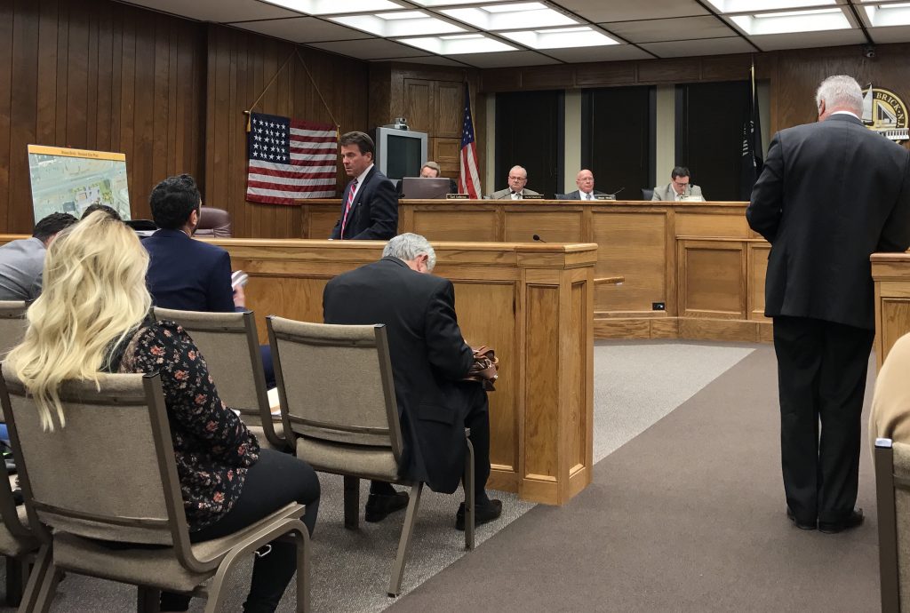Testimony continued Wednesday in the application for a Wawa on Route 70. (Photo: Daniel Nee)