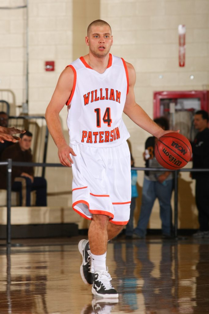 Mike Gawronski played four varsity seasons for the William Paterson University Pioneers. Photo credit: Larry Levanti/William Paterson University Athletics Department
