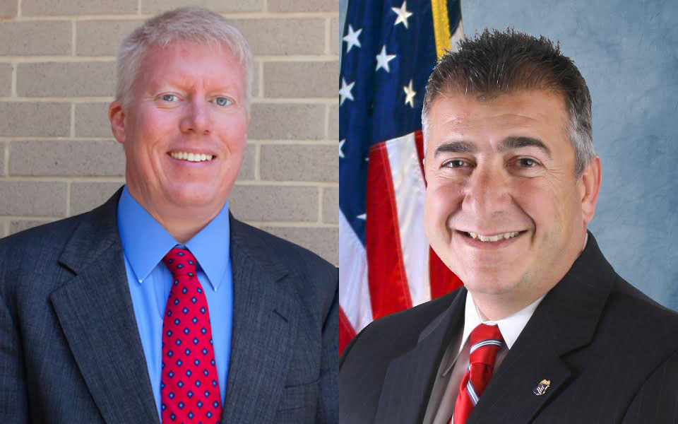 Mayor John Ducey and challenger Domenick Brando. (Campaign Photos)