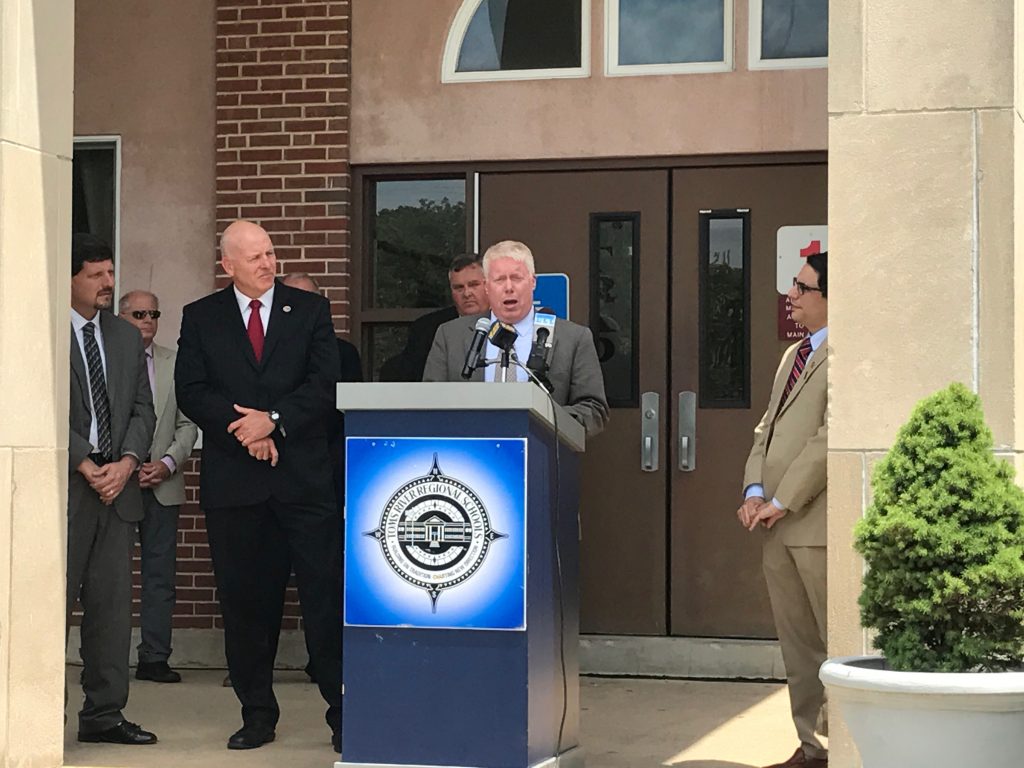 Mayor John Ducey speaks on school funding, June 21, 2017. (Photo: Daniel Nee)