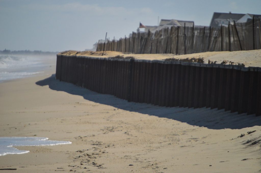 Brick's oceanfront following nor'easters, March 27, 2018. (Photo: Daniel Nee)
