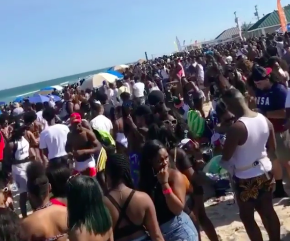The Beachnik event in Seaside Heights and Seaside Park, June 2018. (Credit: king__rah/ Instagram)