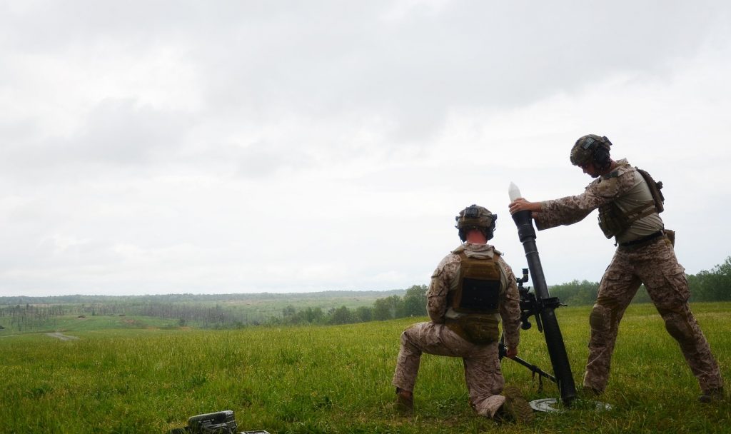 Troops at Joint Base MDL train. (Photo: Joint Base MDL)
