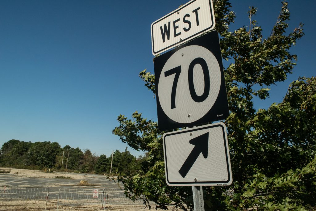 The former Brick Foodtown site on Route 70, Oct. 2018. (Photo: Daniel Nee)