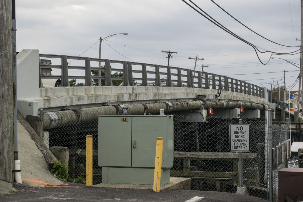 The Broadway (Richard E. Lane) Bridge in Point Pleasant Beach, Oct. 1, 2018. (Photo: Daniel Nee)