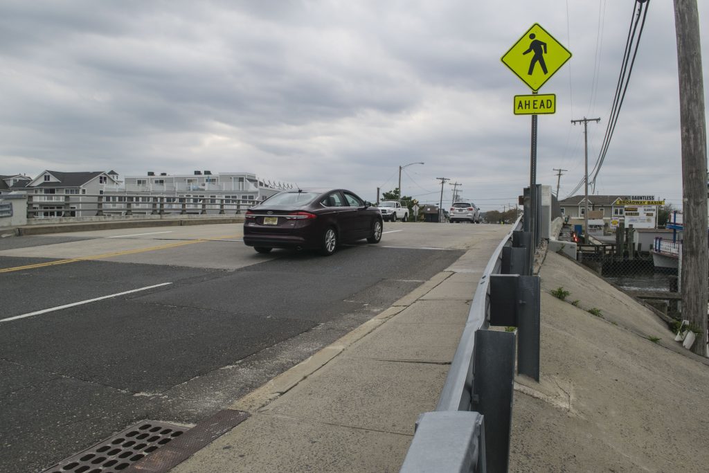 The Broadway (Richard E. Lane) Bridge in Point Pleasant Beach, Oct. 1, 2018. (Photo: Daniel Nee)