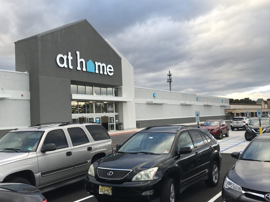 The At Home store in Brick Township, N.J., Nov. 20, 2018. (Photo: Daniel Nee)