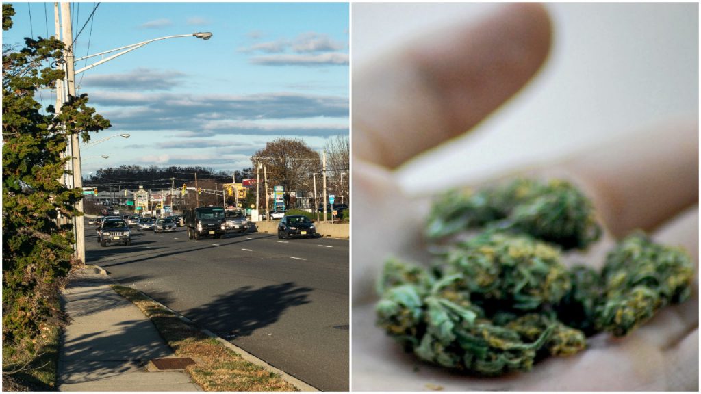 Marijuana in Brick. (Photos: Daniel Nee (left) / Katheirne Hitt/Flickr)