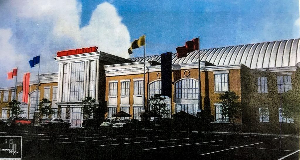 A rendering of the proposed 'Superdome' in Brick Township. (Photo: Daniel Nee)