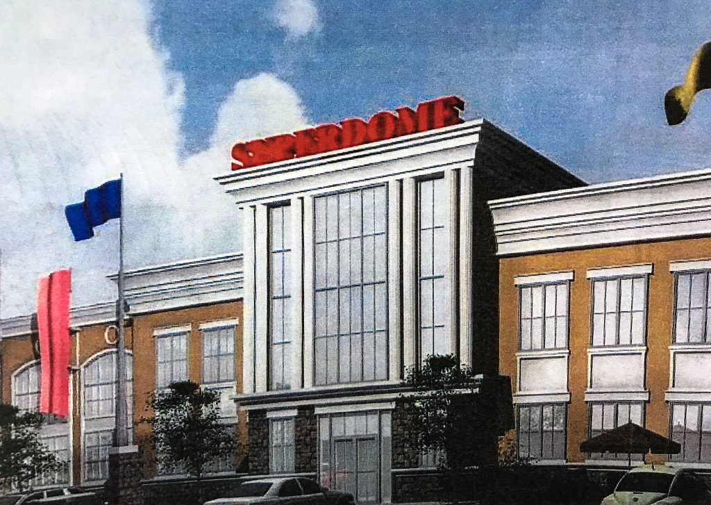 A rendering of the proposed 'Superdome' in Brick Township. (Photo: Daniel Nee)