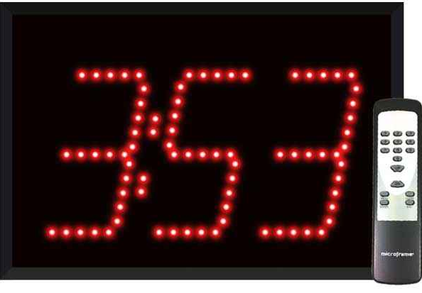 Countdown timer. (Credit: Microframe Corp.)