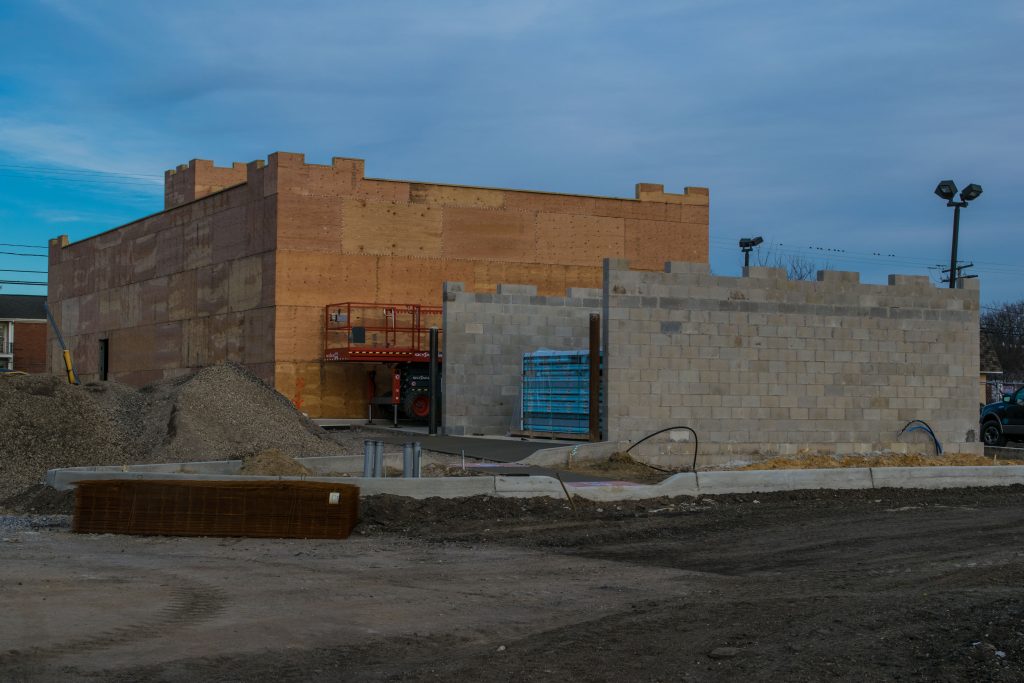A White Castle restaurant under construction in Brick, N.J., Jan. 2019. (Photo: Daniel Nee)