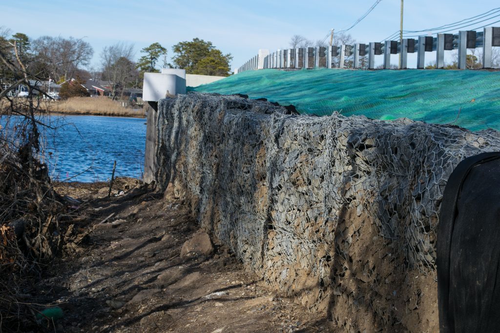 The Midstreams Bridge in Brick Township reopens to traffic, Feb. 19, 2019. (Photo: Daniel Nee)