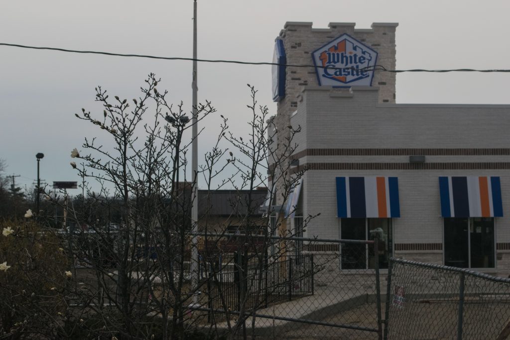 White Castle under construction in Brick Township, March 2019. (Photo: Daniel Nee)