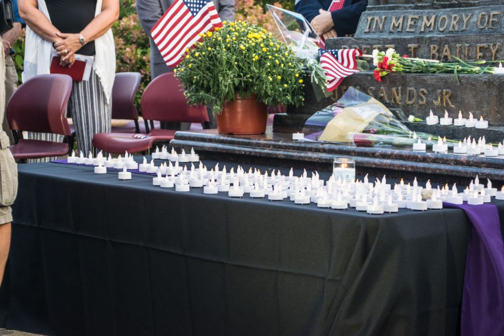 Brick Township's 2019 remembrance ceremony for the 9/11 attacks. (Photo: Daniel Nee)